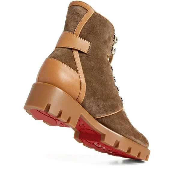 Christian louboutin biker hot sale boots